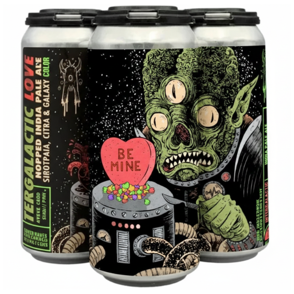 ABOMINATION INTERGALACTIC LOVE CANDY HEART 4PK