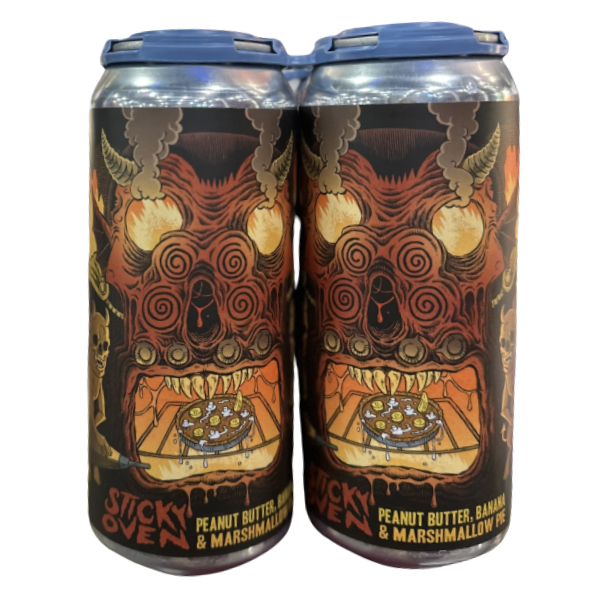 ABOMINATION STICKY OVEN PEANUT BUTTER BANANA MARSHMALLOW PIE 4PK