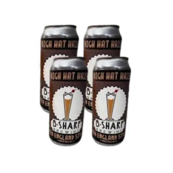 B-SHARP HIGH HAT HAZE NE IPA 4PK CANS