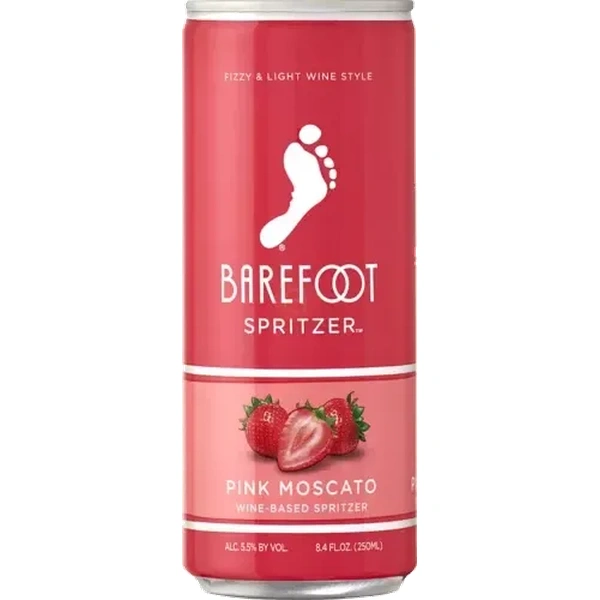 BAREFOOT SPRITZ PINK MOSCATO