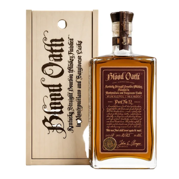 BLOOD OATH BOURBON NO. 12 750ML