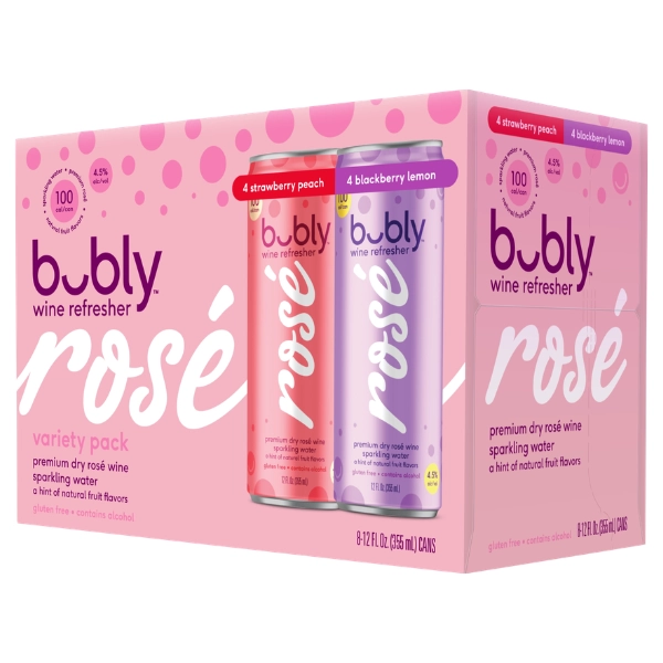 BUBLY WINE REFRESHER VARITEY 8PK