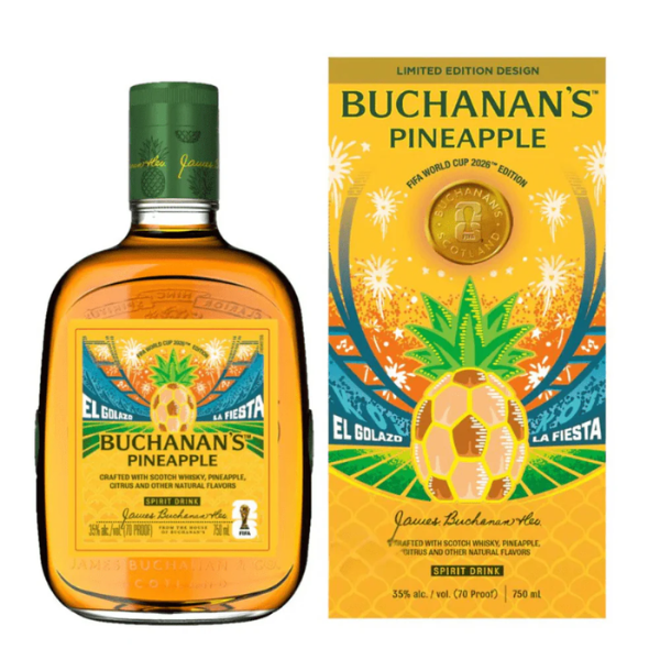 BUCHANAN'S PINEAPPLE FIFA 750ML