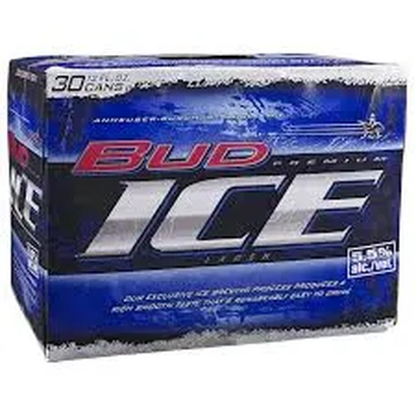 BUD ICE CANS 30PK