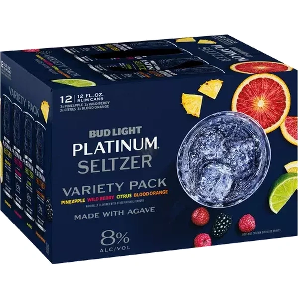 BUD LT PLATINUM SELTZER 12PK