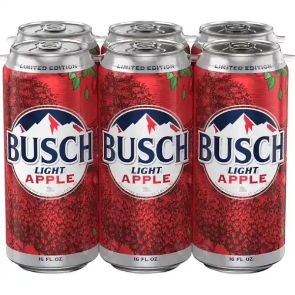 BUSCH LIGHT APPLE 6PK CANS