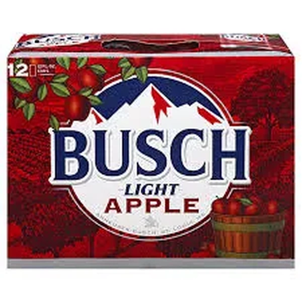 BUSCH LIGHT APPLE CANS 12PK