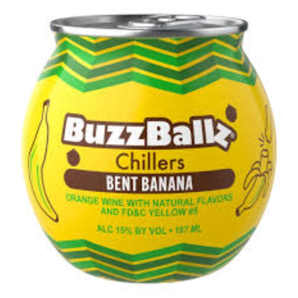 BUZZ BALLS BENT BANANA 187ML