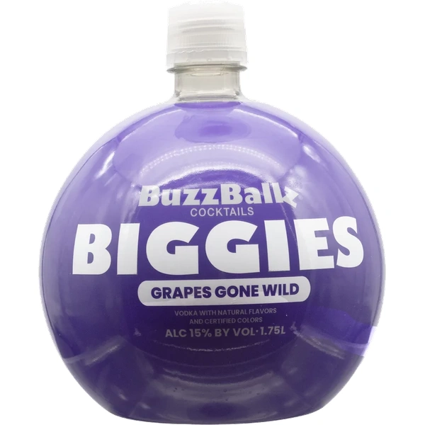BUZZ BALLS BIGGIE GRAPE 1.75L