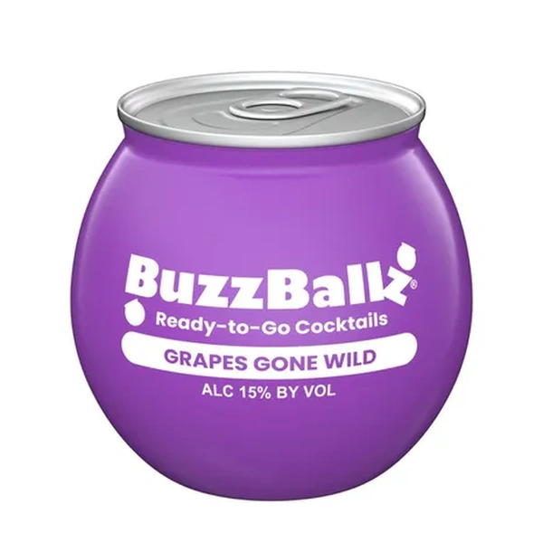BUZZ BALLS GRAPE 187ML