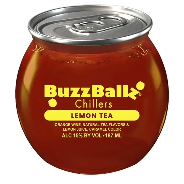 BUZZ BALLS LEMON TEA 187ML