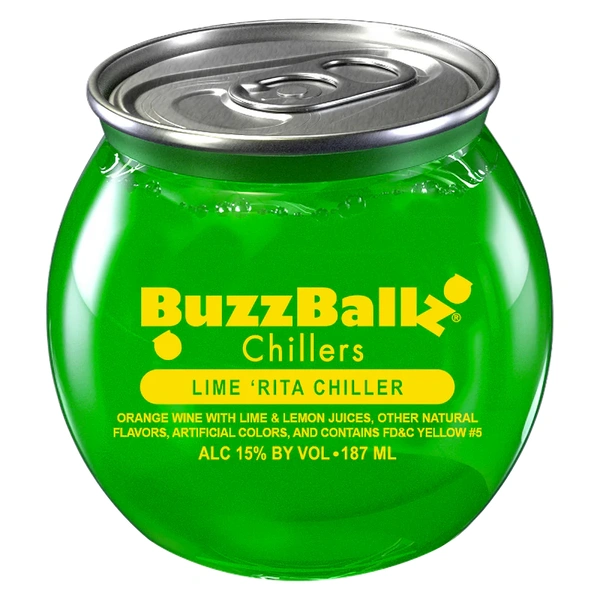 BUZZ BALLS LIME RITA 187ML