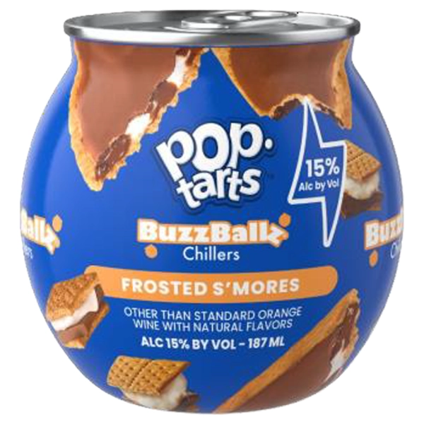 BUZZ BALLS POP TART SMORES 187ML