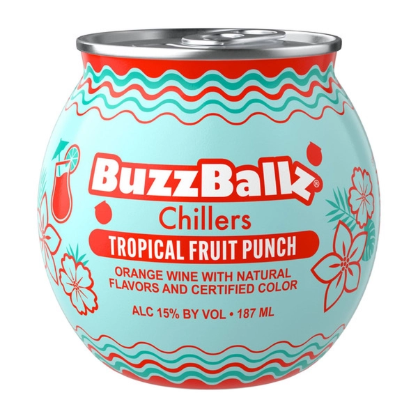 BUZZ BALLS TROPICAL PUNCH 187ML