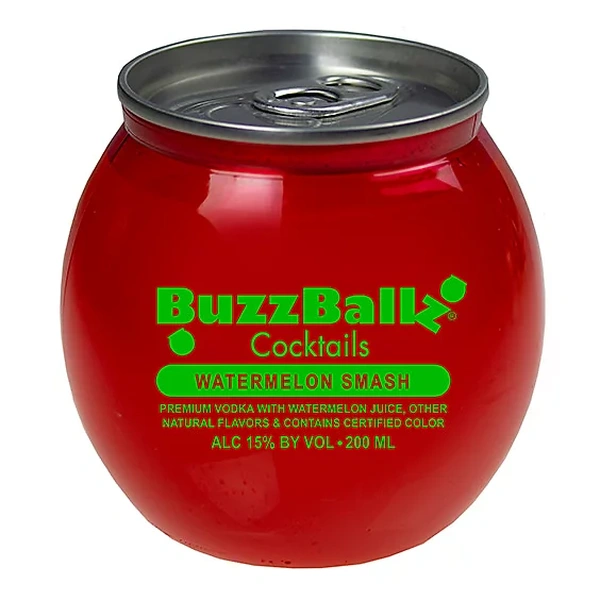 BUZZ BALLS WATERMELON 187ML