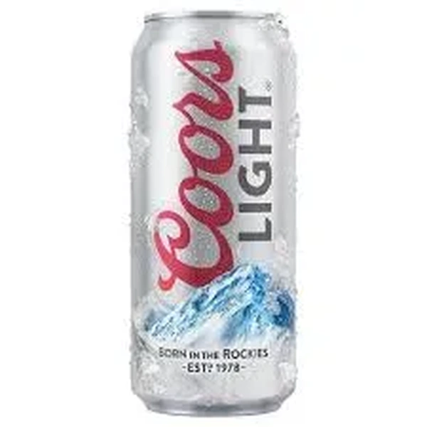 COORS LIGHT 16OZ CANS Single
