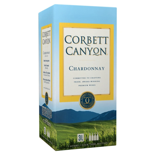 CORBETT CANYON BOX CHARDONNAY 3L