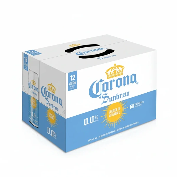CORONA SUN BREW CANS 12PK