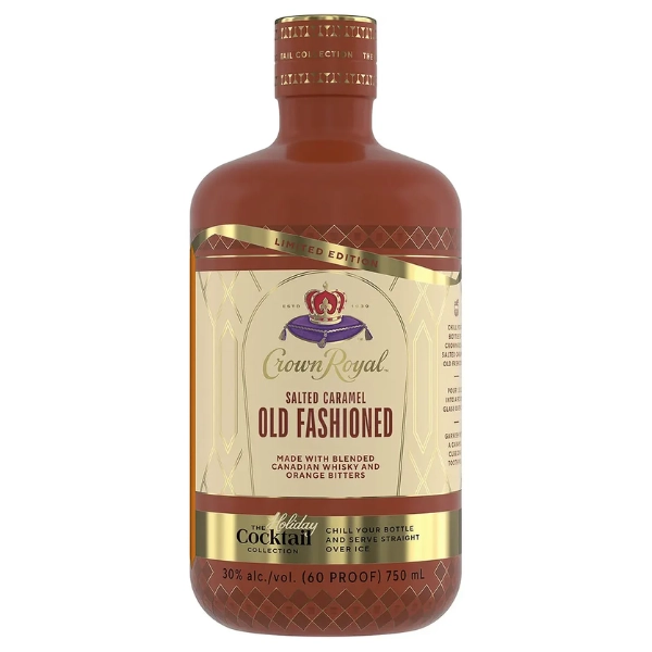 CROWN ROYAL RTD OLD FASHIONED SALTED CARAMEL 750ML