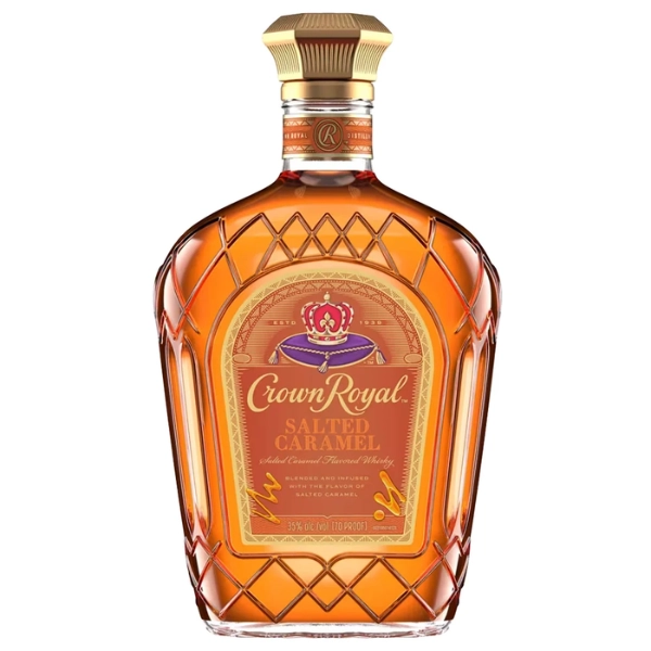 CROWN ROYAL RTD SALTED CARMEL 375ML