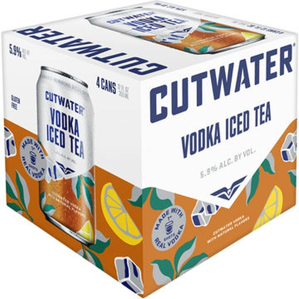 CUT WATER VODKA TEA 4PK