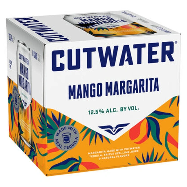 CUT WATERVODKA MANGO MARGARITA 4PK