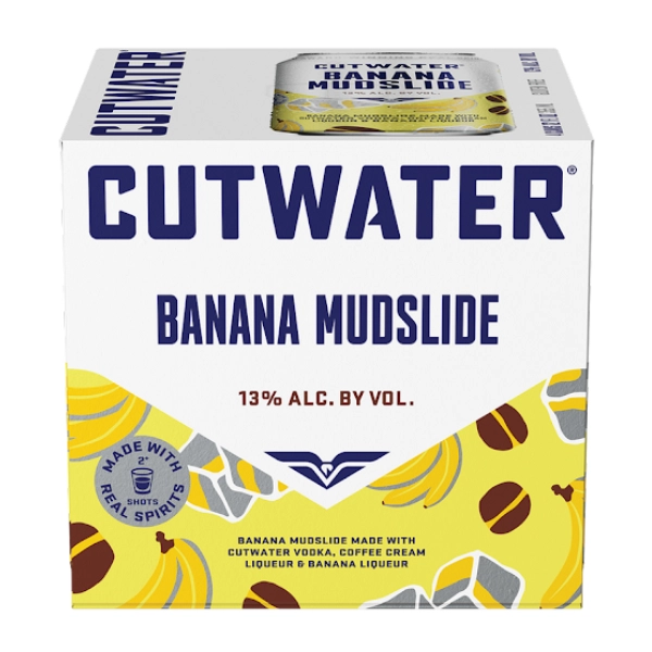CUTWATER BANANA MUDSLIDE 4PK