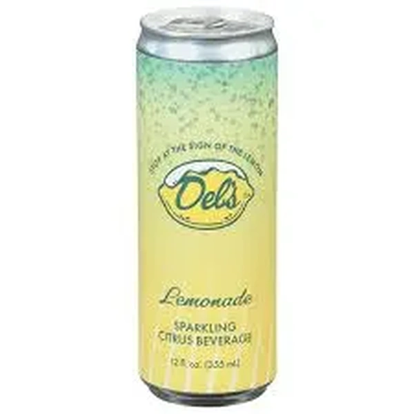 DELS SPARKLING LEMONADE 12OZ