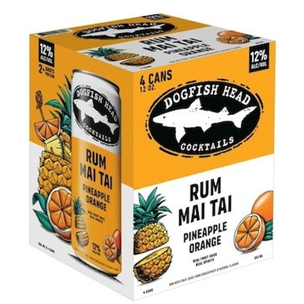 DOGFISH HEAD COCKTAIL PINEAPPLE MAI TAI 4PK