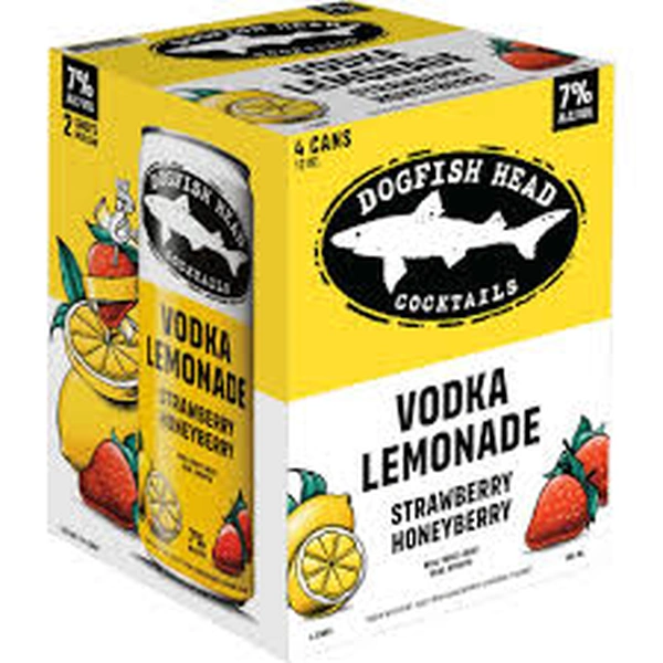 DOGFISH HEAD COCKTAIL STRAW LEMONADE 4PK