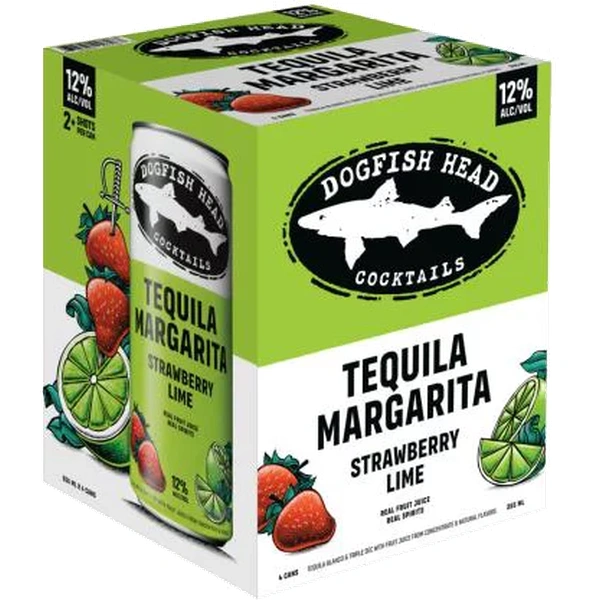 DOGFISH HEAD COCKTAIL STRAW LIME 4PK