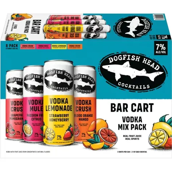 DOGFISH HEAD COCKTAIL TROPICAL VARIETY 8PK