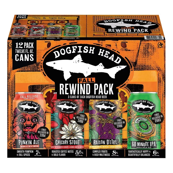 DOGFISH REWIND 12PK CANS**