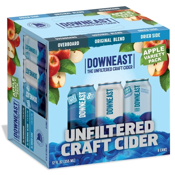 DOWNEAST APPLE PACK 9PK