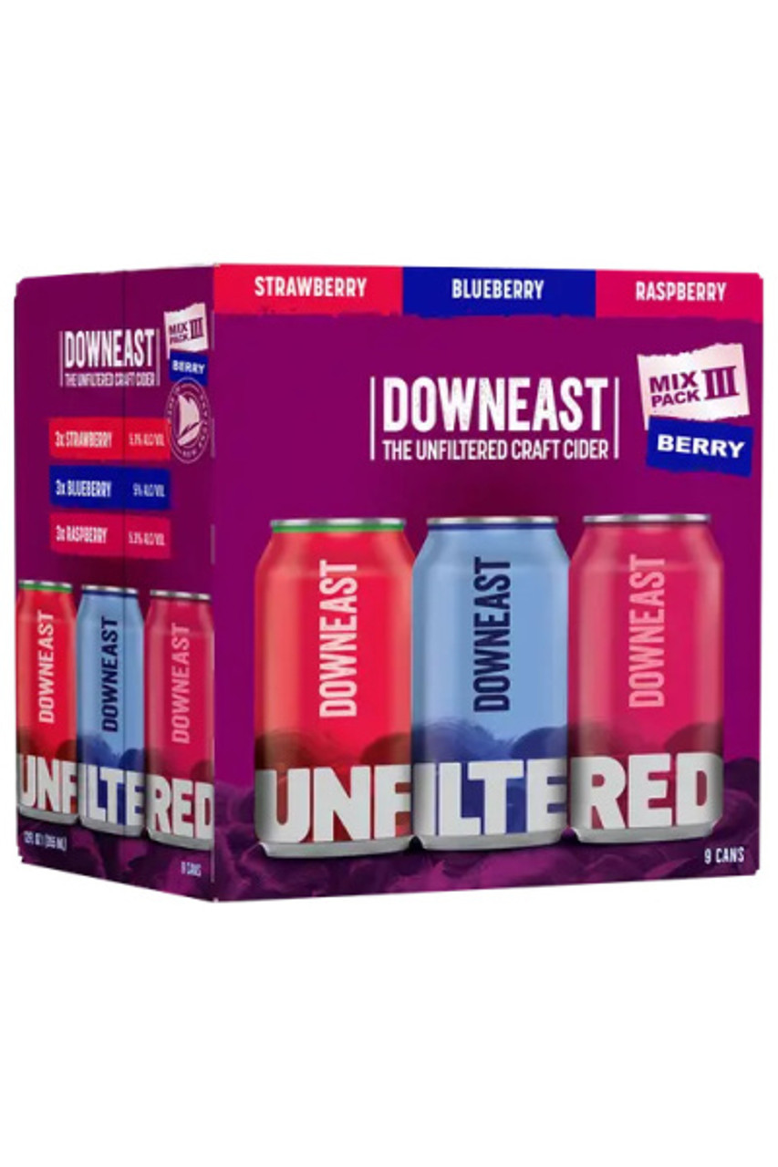 DOWNEAST BERRY MIX PACK 9PK
