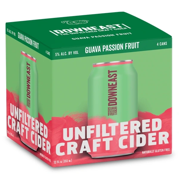 DOWNEAST CIDER GUAVA 4PK