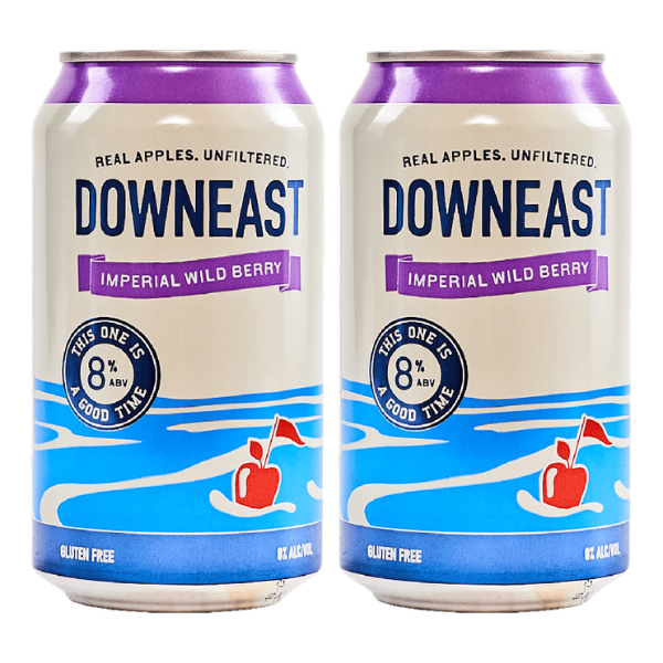 DOWNEAST CIDER IMPERIAL WILD BERRY 4PK