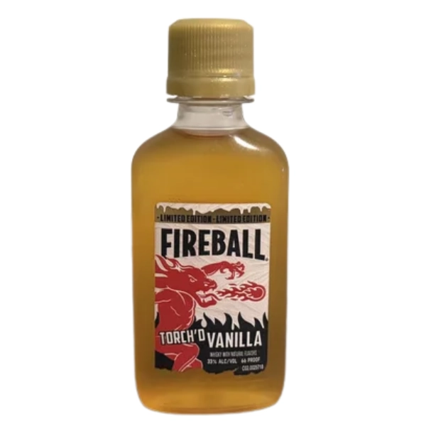 DR MCGILLICUDDY'S FIREBALL TORCHED VANILLA (10) 50ML