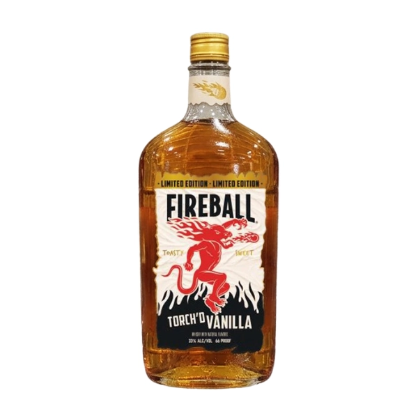 DR MCGILLICUDDY'S FIREBALL TORCHED VANILLA 750ML