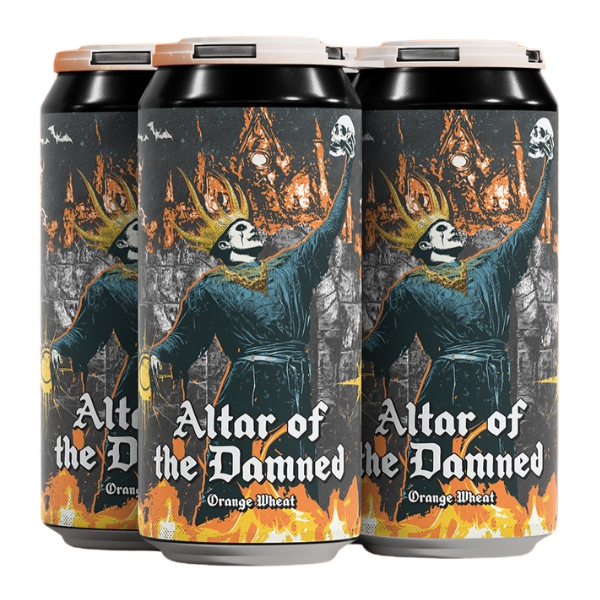 DUDLEY TOWN ALTAR OF THE DAMNED ORANGE WHEAT 4PK