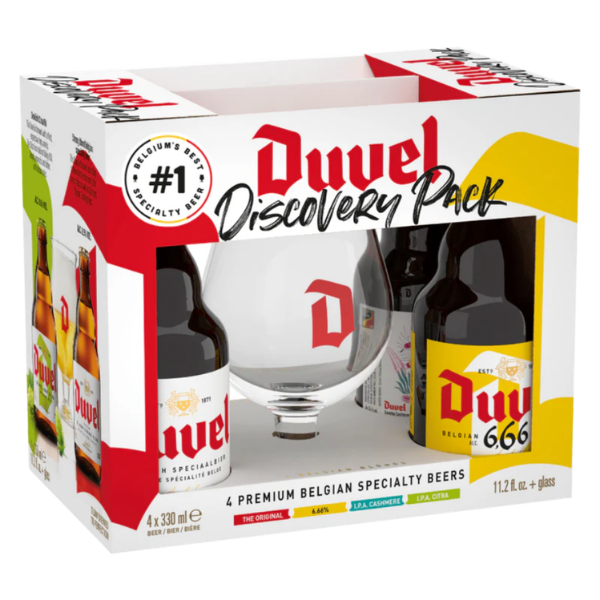 DUVEL 4PK W/ GLASS
