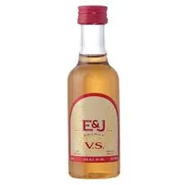 E & J BRANDY V.S. (10) 50ML