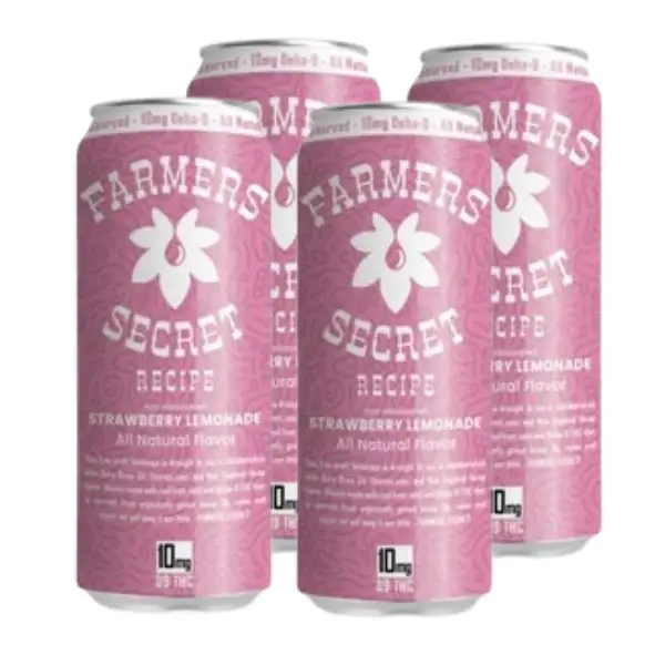 FARMERS THC STRAWBERRY LEM 4PK