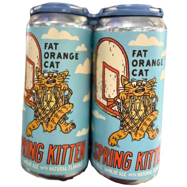 FAT ORANGE CAT  4PK NO SPRING KITTEN 4PK