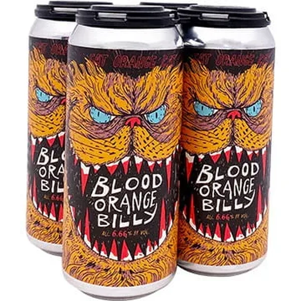 FAT ORANGE CAT BLOOD ORANGE BILLY 4PK