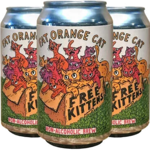 FAT ORANGE CAT (NA) FREE KITTENS 4PK