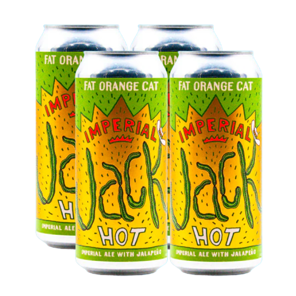 FAT ORANGE CAT IMPERIAL JACK SPICY MICHELADA 4PK
