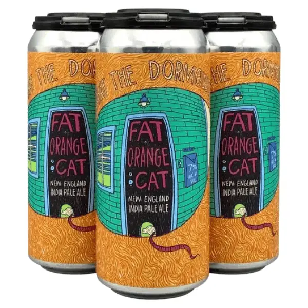 FAT ORANGE CAT REMEMBER DORMOUSE SAID 4PK