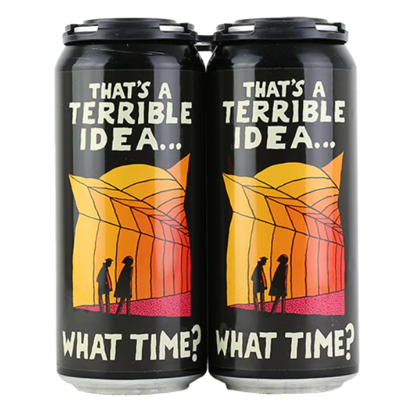 FAT ORANGE CAT THATS A TERRIBLE IDEA WHAT TIME 4PK