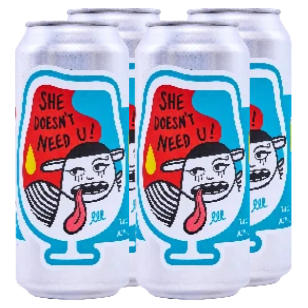 FOAM SHE DOESN'T NEED YOU 4PK